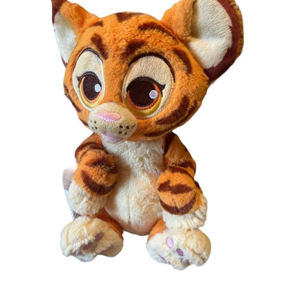 Disney Parks Aladdin Rajah Tiger Cub Wildlife Plush Animal Toys - Picture 6 of 9